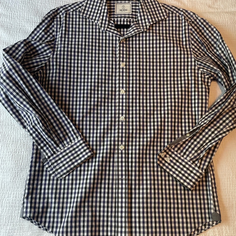 Todd Snyder Mens Long Sleeve Button Down